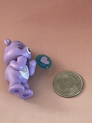 Care Bears Pocket Stars Share Bear holding a lollipop- RARE