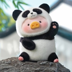 TOP LuLu the Piggy PANDA LULU Series collectible Figurine art toys Cute Figures