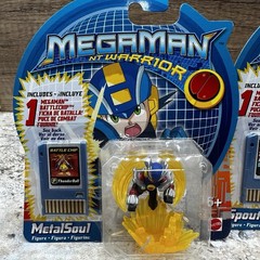 Vintage MegaMan NT Warrior Bundle Figure 2004 Mattel BattleChip CP1 New Rare