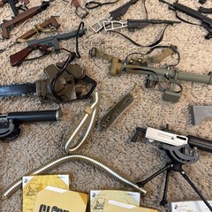 Huge Lot Of Vintage Hasbro 12in G.I. Joe, 21st Century Soldier Weapons And More