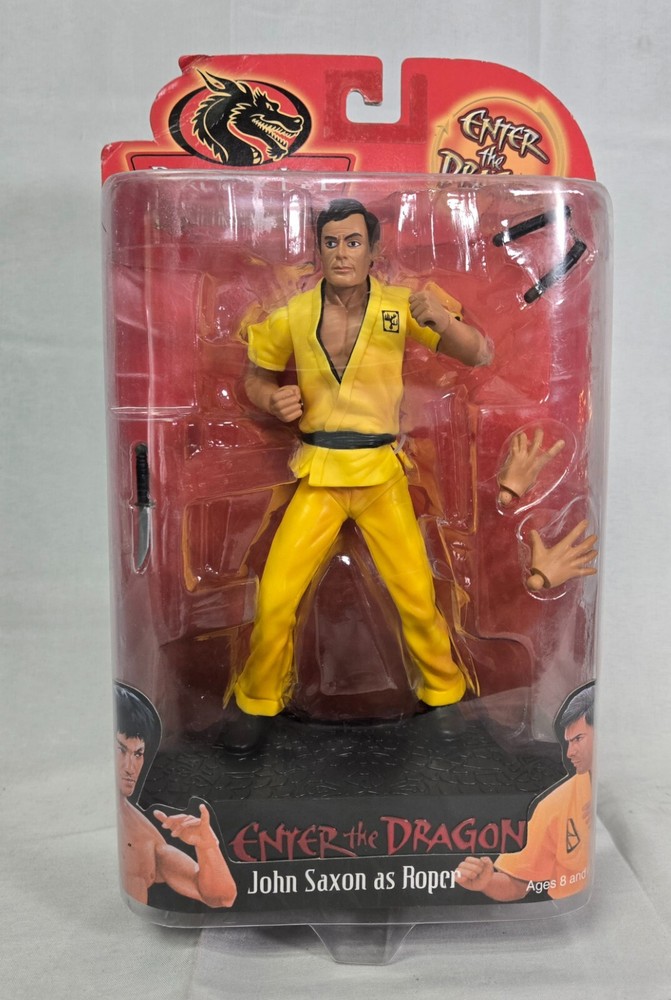 Play Along Toys Enter The Dragon John Saxon Roper Action Figure FACTORY SEALED