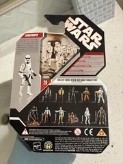 2007 Star Wars Imperial Stormtrooper 30th Anv Action Figure New in Package