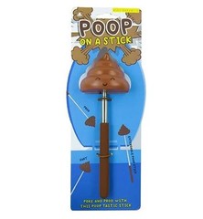 💩 Poop on a Stick – 15″ Extendable Gag Toy Funny Fart Prank for Kids & Adults