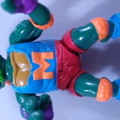 Vintage TMNT Skateboardin’ Mike Loose Action Figure
