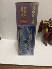 Vintage 1985 Matchbox Robotech Rook Red Alpha Fighter Boxed Styrofoam Incomplete
