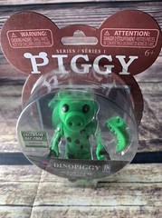 Piggy Series 1 DINOPIGGY Action Figure Exclusive DLC Code Scratch Off NEW