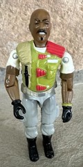 Vintage Road Block Roadblock V2 100% Complete G.I. Joe 1986 Hasbro L@@K!