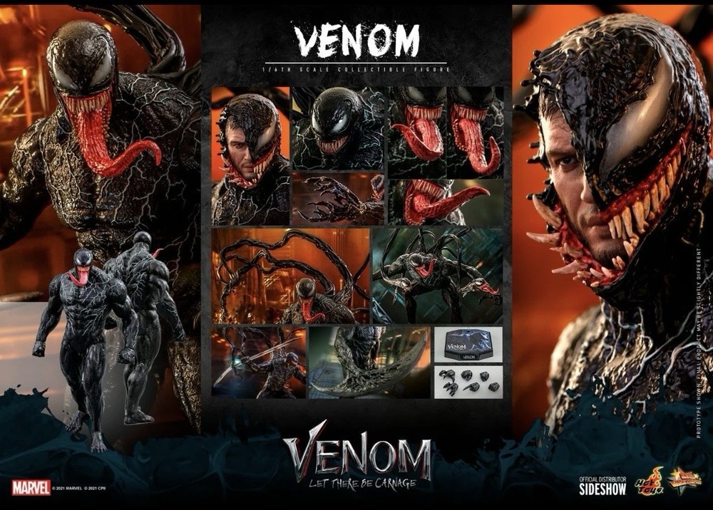 Hot Toys MMS626 Venom: Let There Be Carnage SEALED SHIPPER