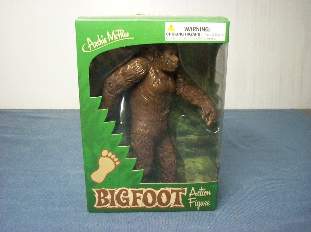 Archie McPhee Bigfoot Action Figure Sealed in Box Cryptid Sasquatch