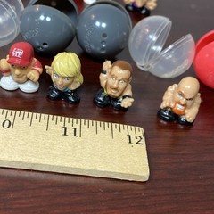 Lot 42 WWE WWF ECW WCW Mini Squinkies Wrestling Figures Tiny 0.75″ Tall CENA BAG