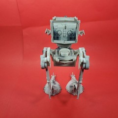 Star Wars 3.75″ 30th Battle of Hoth Ultimate Pack Imperial AT-ST Walker Vehicle