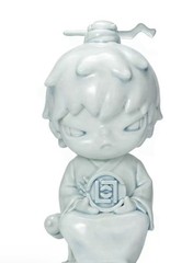 Hirono × CLOT-Yin-yang Ceramic Incense Burner Celadon Rare Pop Mart Collectible