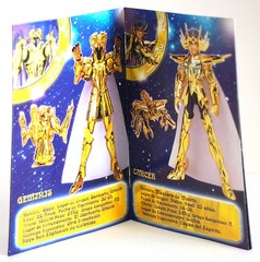 2007 Bandai SAINT SEIYA Myth Cloth 5″ SPANISH BOOKLET-CATALOG 22 Pages VHTF!!!
