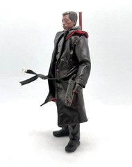 SU-LTC-NWBLD: 1/12 Black Coat with Red lining for Marvel Legends Blade Figure