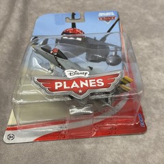 Disney Planes Echo Premium Die-Cast Navy Fighter Jet Airplane (2012, Mattel)