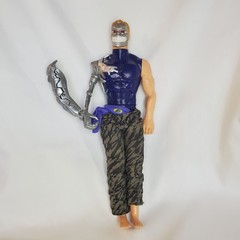 Max Steel Psycho Cyborg Action Figure, Vintage 2000