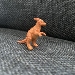 Panini PREHISTORIC ANIMALS DINOSAURS – 11 Parasaurolophus Vintage Rubber Figure