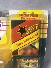 Starting Lineup Dave Henderson Oakland Athletics MLB Baseball Figure