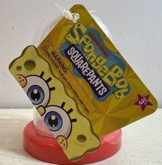 Nickelodeon SPONGEBOB CHARACTER ERASER GLOBE Christmas NEW
