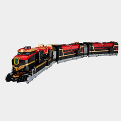 Metal Cardbot S BLASTRAIN Blast Train Red Transforming Robot Diesel Trains 2025