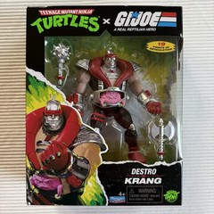 Playmates Teenage Mutant Ninja Turtles x G.I. Joe Destro x Krang Action Figure