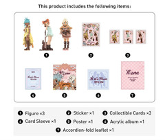 POP MART Peach Riot A La Mode Figure 3 Pcs Set Collection Designer Toy Japan