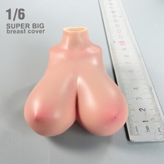 1/6 Female Big Huge Breast Cover Replacement Model For 12”PH TBL Figure Body