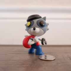 ROBLOX PIGGY Series 3 RASH Figure with red Sack