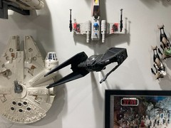 Starship Wall Mount for Star Wars Kylo Ren’s TIE Silencer (2016) The Last Jedi