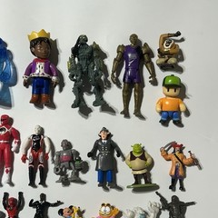 Mixed Assorted Lot Nostalgia Figures Toys Movies Comics Cartoons Kids Variety