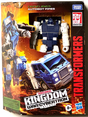 Transformers War For Cybertron WFC Kingdom Pipes MISB 🔥