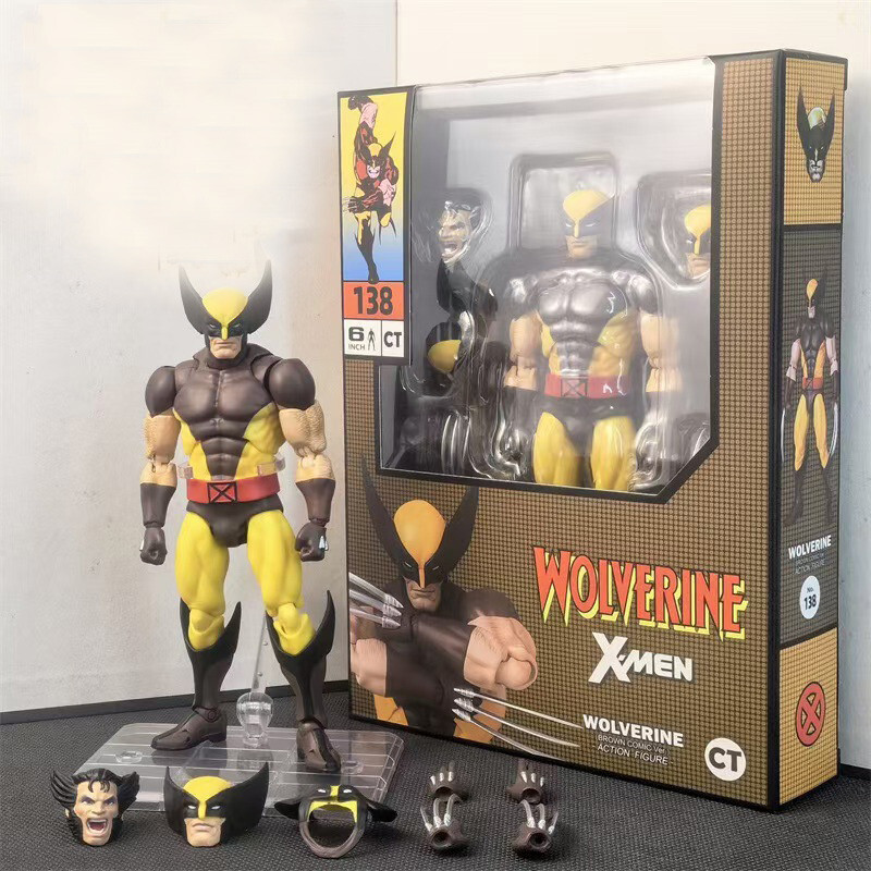 15cm Wolverine X-Men Collection Action Figure Male Soldier Doll Model