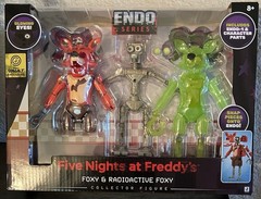 IN HAND 🔥CLASSIC FOXY & RADIOACTIVE FOXY Five Nights At Freddy’s Endo-01 FNAF