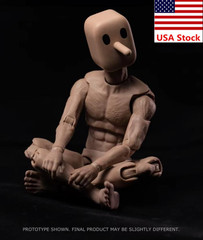 Notaman NT-02W 1/12 Male Muscular Square Head Wide Shoulder Body 6”Figure
