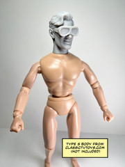 Original Custom Head of Your Choice for Mego Style Figures
