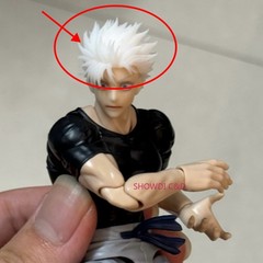 1/12 Custom Jujutsu Kaisen Gojo Satoru Hair Part For 6″ SHF Toji Fushiguro Body
