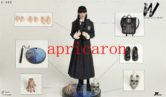 JKTOYS K-010 Wednesday Addams Cosplay Version 1/6 Action Figure Toys Stock