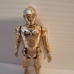 VINTAGE KENNER STAR WARS 1977 C-3PO HONG KONG 100% COMPLETE.