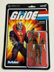 Super7 G.I. Joe Real American Hero DESTRO Reaction action figure 3.75″ MOC