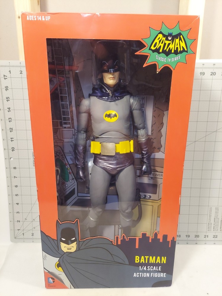 BATMAN 1966 NECA 18″ Action Figure Adam West 1/4 Scale ’66 Classic Tv Series NEW