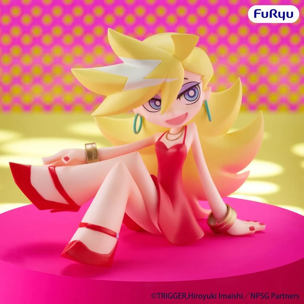 Panty Anarchy Figure New Panty & Stocking with Garterbelt Noodle Stopper FuRyu