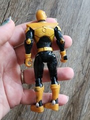 Power Ranger Action Figure Lot Of 3 Black Silver RED GOLD Ship $0 Pre-owned