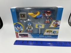 Sonic The Hedgehog Classic Jakks Pacific Sonic vs Fang 2.5″ tall Playset