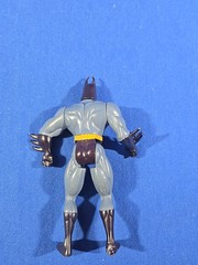 LOT of 3 Batman Figures 5” DC Comics Silver, Gold, Red, Black, Blue