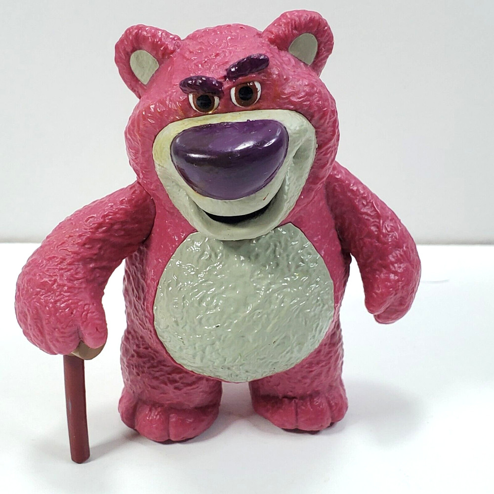 Toy Story 3 Lots O Huggin Bear 3” PVC Vinyl Figure Pixar Disney