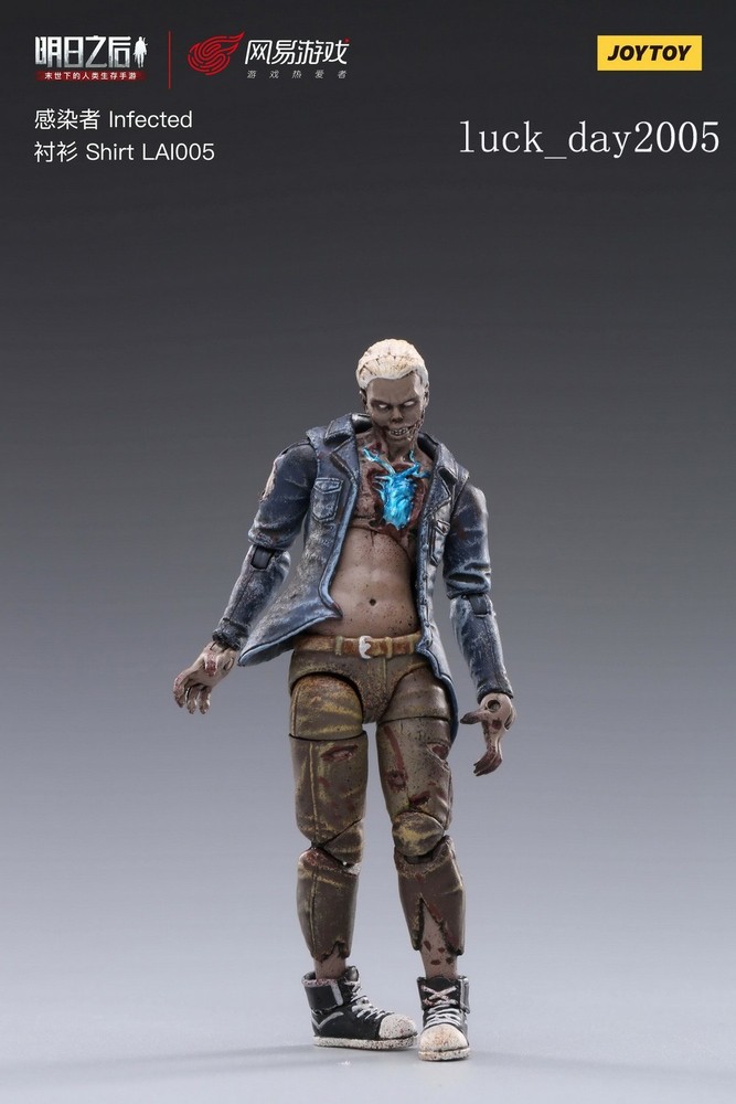 JOYTOY JT1644 LifeAfter Infected Zombie Shirt LAI005 1/18 Action Figure
