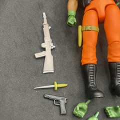 Super 7 G.I. Joe Ultimates Series 4 Roadblock 7″ Figure 100% Complete NICE! G