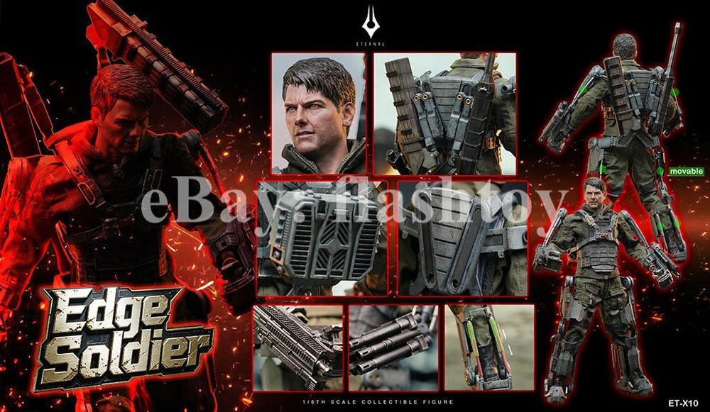 Presale ETERNAL ET-X11 1/6 Edge of Tomorrow William Mlae Action Figure Model Toy
