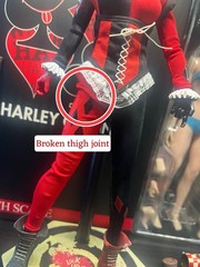 READ Sideshow Collectibles Phicen TBLeague Harley Quinn 1/6 DC Action Figure.