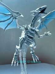 YU-GI-OH! Blue-Eyes White Dragon Plastic Model Kit Custom Spray Finished Goods